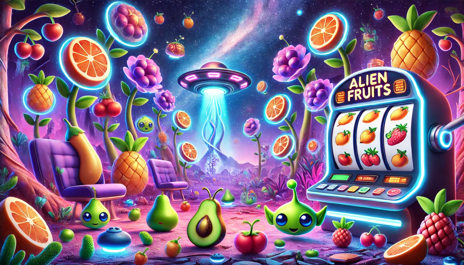 🍏 Alien Fruits Fun 🍇